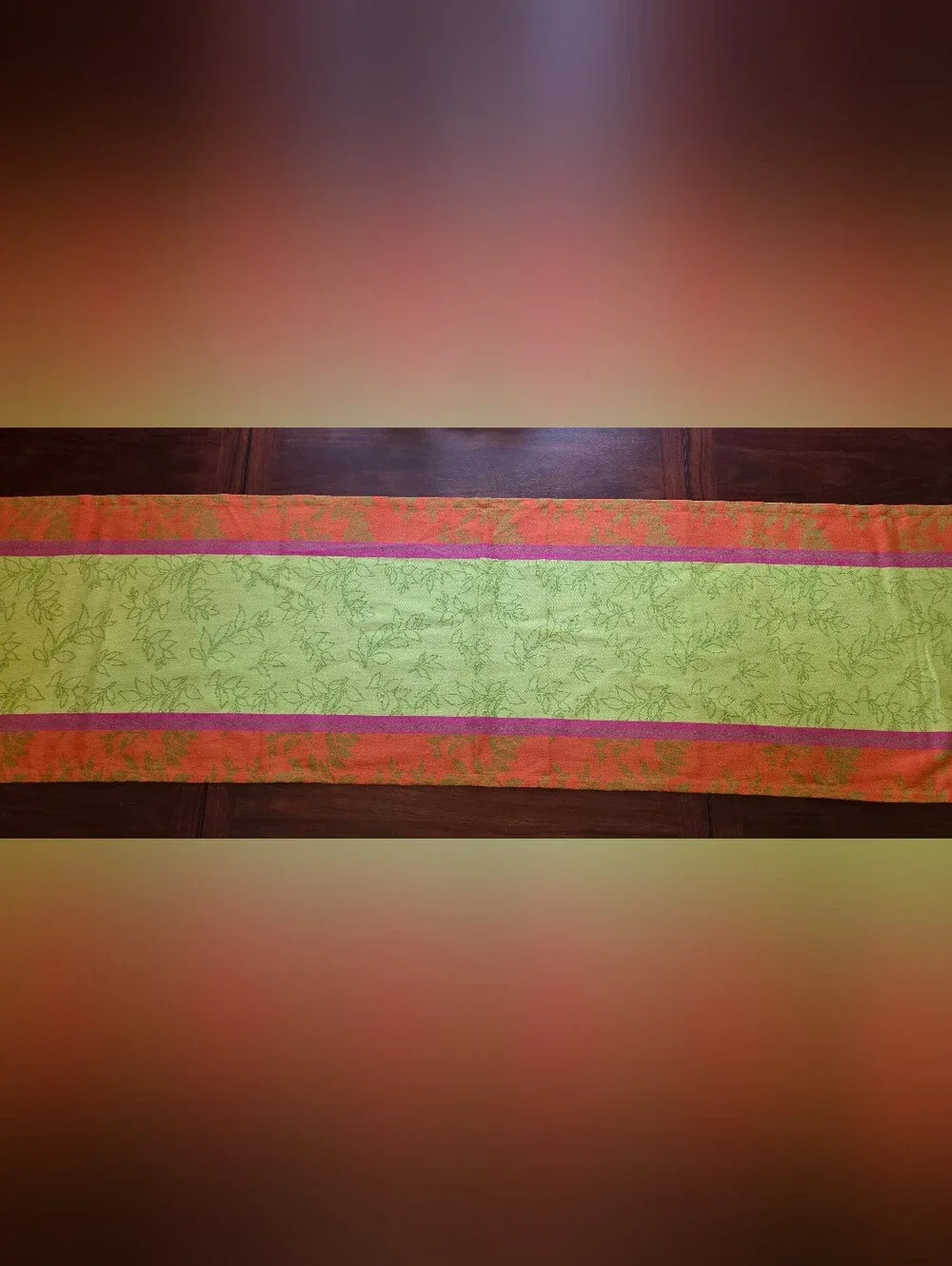 IL Mulino New York Vibrant 100% Cotton Table Runner Botanical Tuscan 15